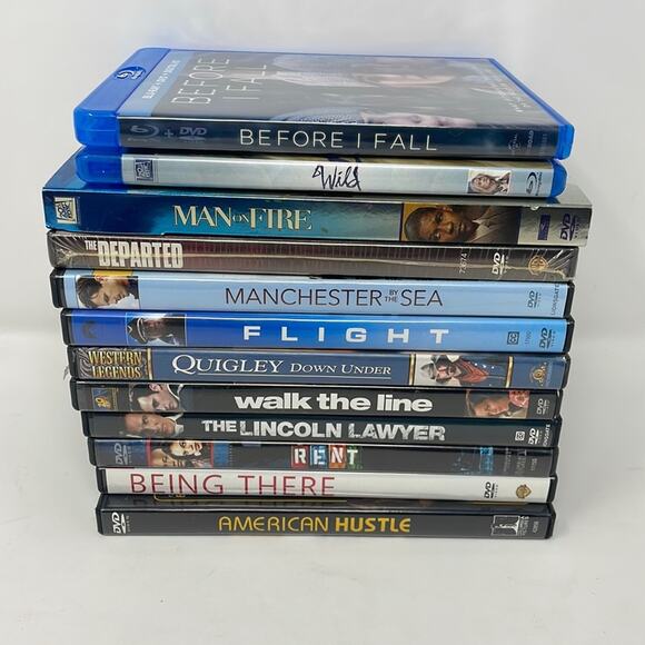 Bundle of new and used blu ray/DVDs - Picture 1 of 4